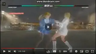 DOA 5 Ingrid vs Lili Rochefort Ryona Reverse Ugly eek Pain Video Loop over Copy