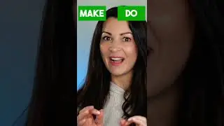 Do vs Make en Inglés #shorts