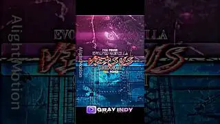 Evolved Godzilla MV(GxK) #vs Ghidorah/Monster Zero(KOTM) #monsterverse #godzilla