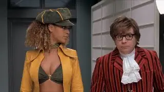 Austin Powers In Goldmember: The fountain.