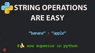 String operators in Python are easy for beginners