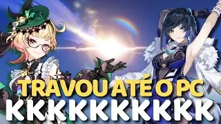 INVENTEI O TRAVA PC NESSE TIROS EM BANNER, atirando na conta de genshin impact dos inscritos