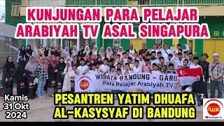 Kunjungan Pelajar Arabiyah TV Asal Singapura ke Pesantren Yatim-Dhuafa Al-Kasysyaf Bandung