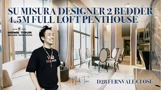 $1.5M Designer Penthouse Akin Loft 2 Bedder @ D28 Fernvale Close | Singapore Home Tour Ep. 230