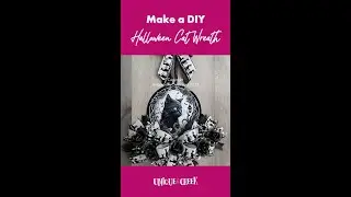 Halloween Cat Wreath