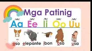 TUNOG NG ALPABETONG FILIPINO