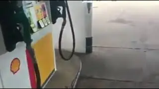MAN GETTING GAS CALLED RACIST