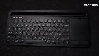 This was not expected from Polygear Keyboard with trackpad