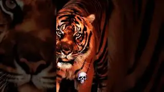 Tigre é OUTRA PARADA IRMÃO 💀☠️ #remix #pumpkin #music #naturezaselvagem