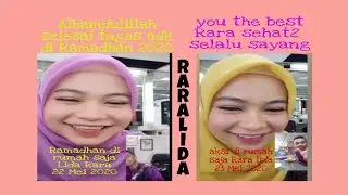 RARA KEREN 2 PRAGRAM LANGSUNG SEMALAM DAN LIVE BIGO DI TEMANI ZAM RIZAM (MALAYSIA) BELAJAR NGAJI