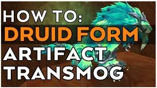 Druid Form Transmog in BfA  [NOW INACCURATE!  See: Description for current info]