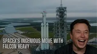 UNBELIEVABLE! SpaceX's Ingenious Move with Falcon Heavy Leaves Everyone in Awe! 😱🚀 #GENIUS #SpaceX