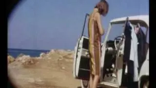 fashion photography Mark Mender 1963 Beirut beach making-of