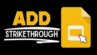Google Slides: How to Add a Strikethrough to your Text (Format Text)