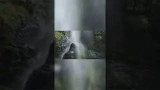 water falls stock video 💚