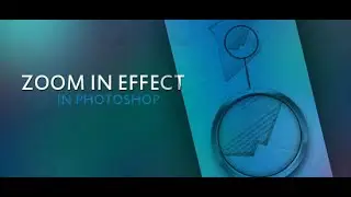 How to Create Zoom IN or Out Effect in Photoshop || photoshop tutorial || 
