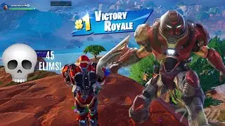 Doombot? More Like Doom-not 🤣 | Fortnite ZB Solo Squads | 45 Eliminations!