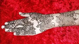 Full Floral Mehandi Design | Beautiful Floral Mehandi design for begginers by Soha's Mehandi Art