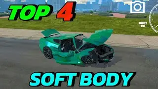🔥 TOP 4 Car Crash Soft Body Games For Android