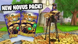 Wizard101: THIS MOUNT IS INSANE! - Novus Explorer's Pack Opening
