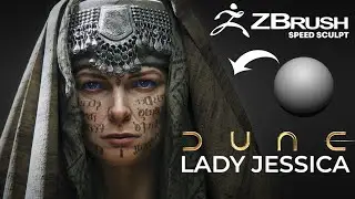 How I created this realistic character from DUNE 2 ! - Zbrush, Substance and Marvelous TimeLapse