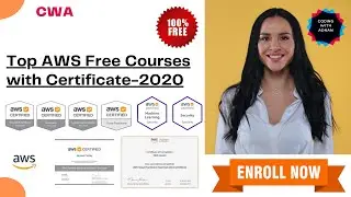 Top AWS Free Courses with Certificate 2020 🔥| Free Courses with certificate| Anyone can Enroll|