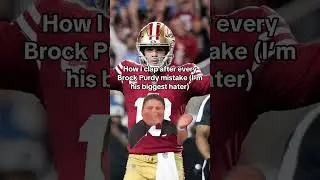 I really might be Brock Purdys number 1 hater #shorts  #nfl #49ers #brockpurdy