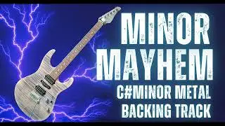 Minor Mayhem - C# Metal Backing Track