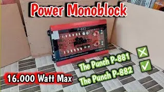 Power Monoblock The Punch P-882 | KLINIK OTOMOTIF