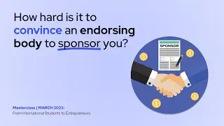 How hard is it to convince an endorsing body to sponsor you?