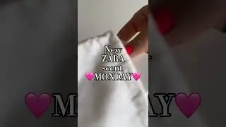 ZARA weekly mood MONDAY No drama allowed #perfume #парфюмерныйгардероб #unboxing
