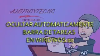 Cap 147   Como esconder el Dock ó panel de herramientas en Windows 10