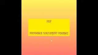 PDF KA FULL FORM KYA HOGA🤔🤔🤔🤔??