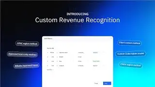 Introducing Custom Revenue Recognition