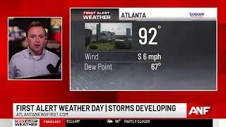 ANF+ Scattered storms have prompted a First Alert Weather Day