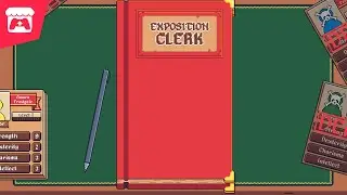 Exposition Clerk  - Manage a party of heroes and send them on quests to shape their destinies!