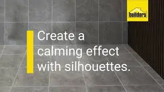 Create a calming effect with silhouettes.