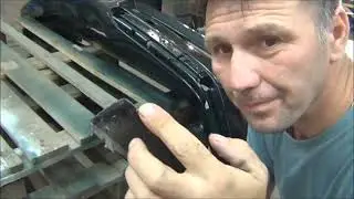 установка бампера на бмв