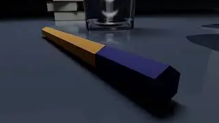 Blender Animation (2.93) - Pen Drop