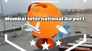 Mumbai airport departure - plane view