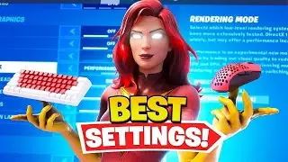 The *BEST* Keyboard and Mouse Settings For Fortnite Chapter 5!