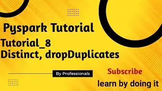 How to remove null and duplicates in PySpark | Pyspark Tutorial