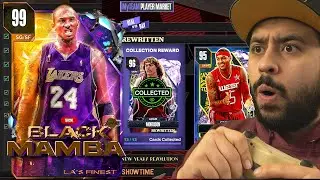 I Bought Every Card to Unlock All Collector Levels so far for Dark Matter Kobe Bryant in NBA 2K24