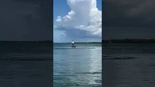 Electric surfboard riding #fun #adrenaline # surfing