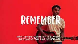 [FREE] Polo G Type Beat x Morray Type Beat | "Remember" | Guitar Type Beat