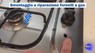 Gas stove spark repair - Microswitch disassembly and replacement