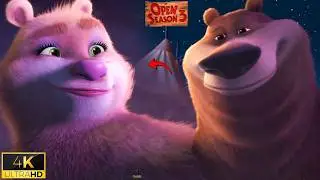 Boog & Ursa Dance at the Circus  | Open Season 3 Scene | 4K
