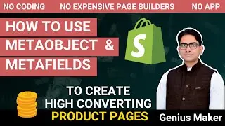 Create high converting product pages using Metaobjects & Metafields | 