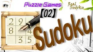 [Sudoku] How to play Real Sudoku [2/14] - Easy Level [1]