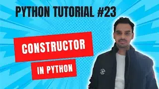 #23:- Constructor in Python | Python for Beginners | Python Full Course | Python Tutorial 💪